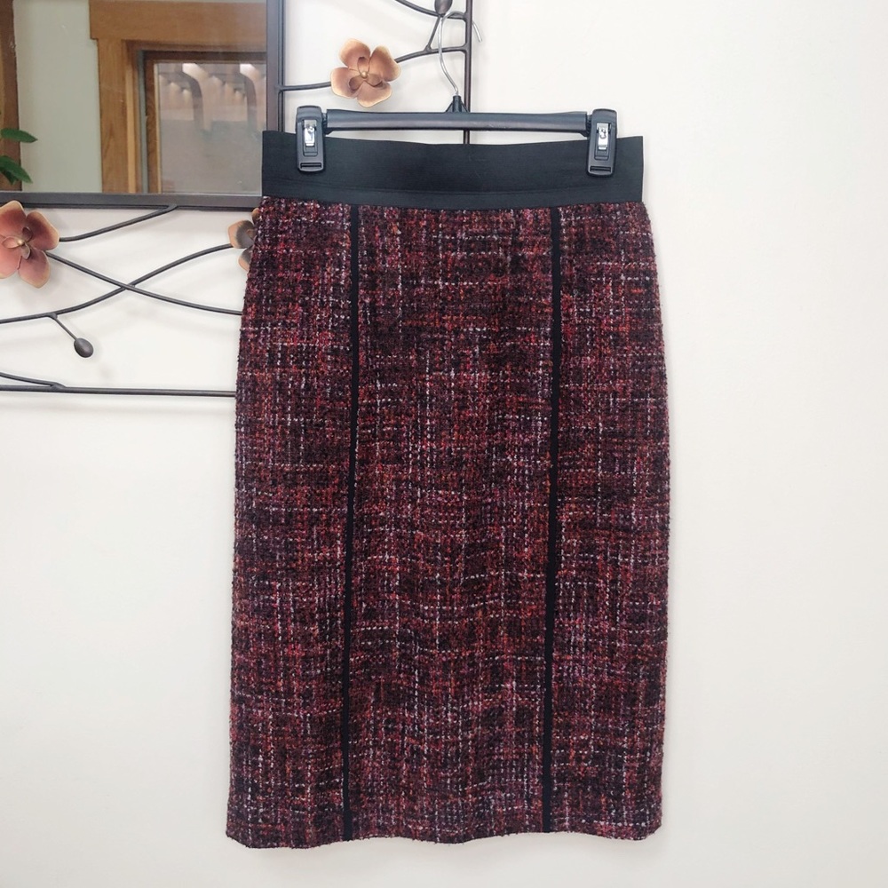 Halogen Tweed Pencil Skirt 6